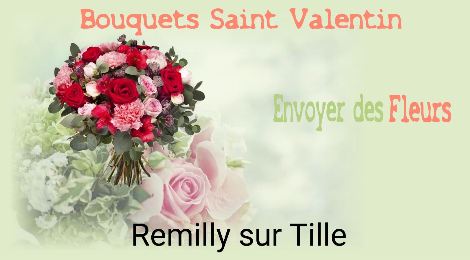 Roses de Saint-Valentin livrées à Remilly-sur-Tille